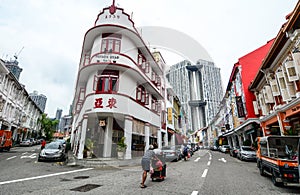 Old buildings in Chinatown, Singapore