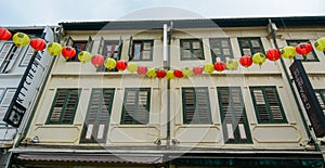 Old buildings in Chinatown, Singapore
