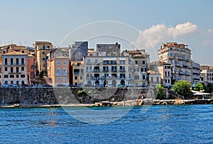 Old buildings in Corfu town