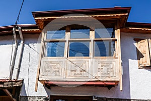 Old buildings in the countryside. Village Houses