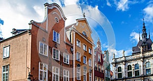 Old buildings in Gdansk, Poland