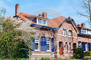 Old buildings in Heerlen, The Netherlands