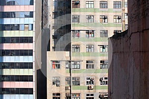 Old buildings in Hong Kong