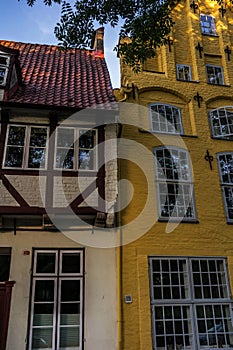 Old buildings in lubeck