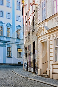 Old buildings in Olomouc