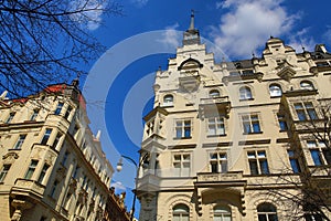 Old Buildings, Paris Street, Prague, Czech Republic