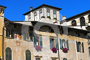 Old Buildings - Piazza delle Erbe - Verona