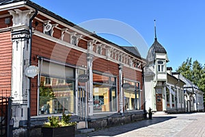 Old buildings in the old town