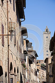 Old buildings in Tuscany