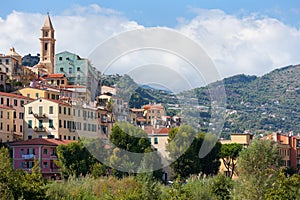 Old buildings of Ventimiglia