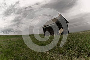 Old buildings in Western North Dakota.