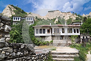 Old bulgarian houses in Melnik