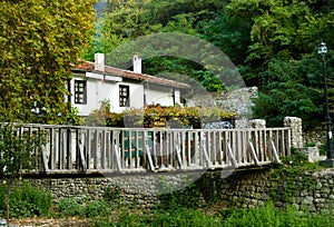 Old bulgarian houses in Rojen