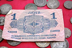 Old bulgarian lev