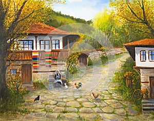 Old Bulgarian village