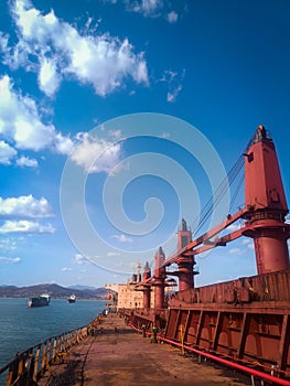 Old bulkcarrier ships photo