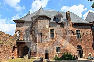 Old Burg Linn castle - museum in Germany, Nordrhei