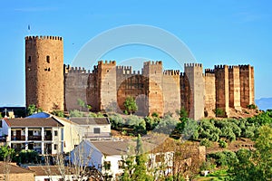 OLD BURGALIMAR CASTLE IN BANOS DE LA ENCINA, JAEN photo