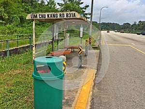 Old bus stop