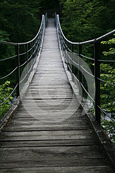 Old cabel bridge photo