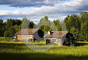 Old cabin photo