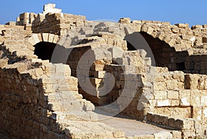 Old Caesarea in Israel