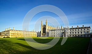 Old Cambridge college buildings