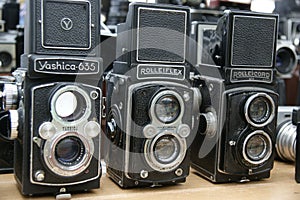 Old cameras