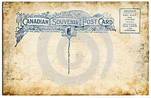 Old Canadian Postcard