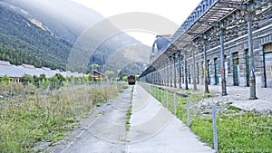 Old Canfranc station in Huesca