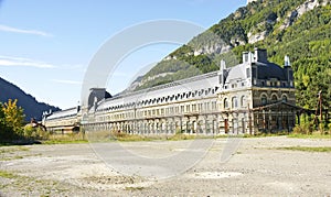 Old Canfranc station in Huesca photo