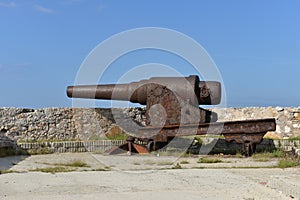 Old Cannon in Cuba