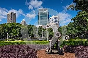 Old Cannon Defending Sydney