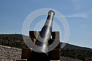 Old cannon in Å ibenik