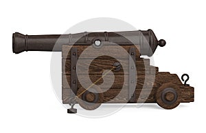 Old Cannon Isolated