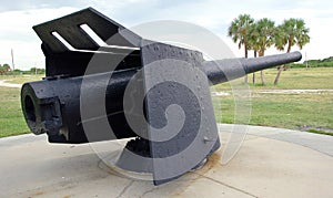 Old Cannon Ready to Fire