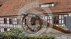 Old cannon in Switzerland - 1