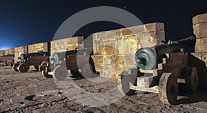 Old Canons at Essaouira Morocco City Walls