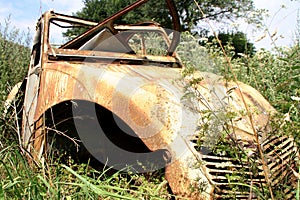 Old French Citroen car