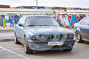 Old-car BMW 5-series e34