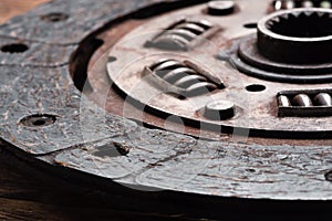 Old car clutch disk