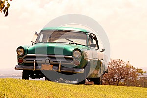 Old car in cuba