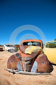 Old car in Namibia