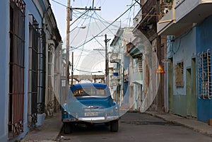 Old car in Regla, Havana, Cuba