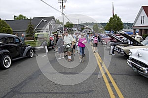 Old car show