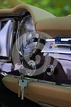 Old instrument panel