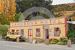 The historic Cardrona Hotel, Otago, New Zealand