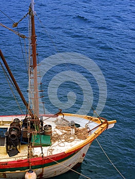 Old cargo ship