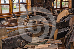 Old carpenter workshop