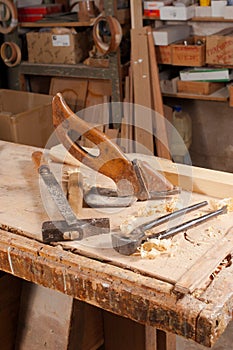 Old carpentry tools